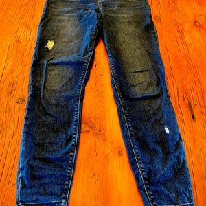 Spanx midnight shade skinny jeans